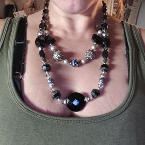 Handmade beaded necklace